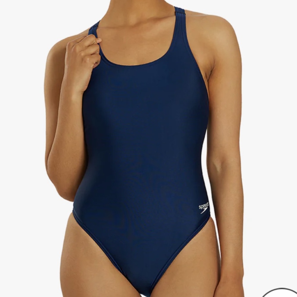 New! Speedo Pro LT navy one piece swimsuit
